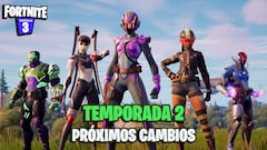 Estos son los próximos cambios de Fortnite Temporada 2