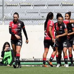 Necaxa y Atlas empataron en la Jornada 6 de la Liga MX Femenil