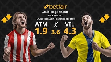 Atlético de Madrid vs. Villarreal CF: horario, dónde ver, pronósticos y clasificación