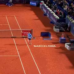 Estaba tan caliente con Tsitsipas que Alcaraz no se cortó nada: celebración totalmente desatada