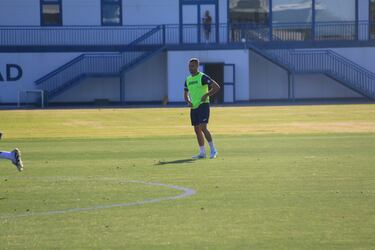 Franquesa entrena con normalidad y apunta a un retorno inmediato