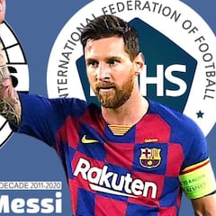 Messi supera a Cristiano como el mejor de la década para la IFFHS