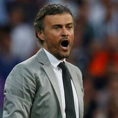 Luis Enrique, el seleccionador español cincuenta y cinco