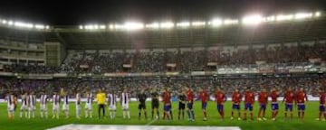 Las imágenes del Valladolid - Atlético de Madrid