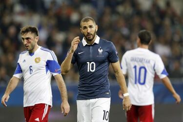 Benzema vuelve con Francia: ?cu¨¢l fue su ¨²ltima convocatoria y cu¨¢ndo su ¨²ltimo partido?