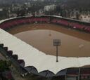 Así está ahora el estadio Fiscal de Talca tras la inundación: te va a sorprender