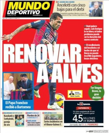 Portadas de la prensa deportiva