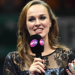 Hingis: "Ser madre es más agotador que jugar al tenis"