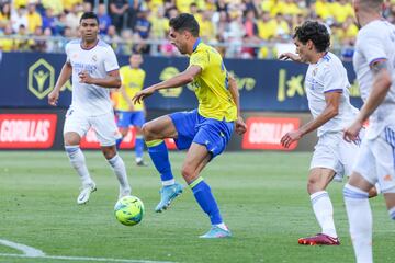1-1. Rub¨¦n Sobrino marca el primer gol.