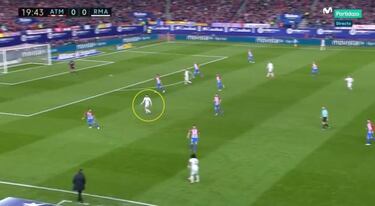 Modric y la red del Atlético