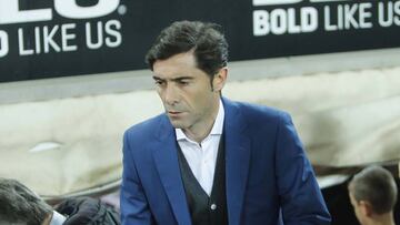 Marcelino: "Es casi imposible que podamos disputar la Liga"