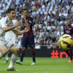 James disputaría ante Barca el clásico 25 de su carrera
