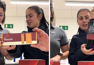 Una trabajadora de Lidl comparte la cesta de Navidad con el regalo más deseado: “¡Lo vendo en Vinted!”