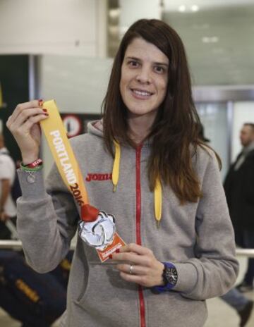 Ruth Beitia se proclamó subcampeona del mundo de altura en pista cubierta en Portland (EEUU) en 2016.