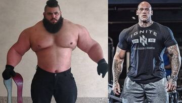 El gigante Martyn Ford, listo para pelear con Gharibi, el 'Hulk Iraní'