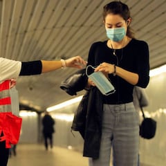 ¿Dónde se reparten mascarillas en Madrid y Barcelona?