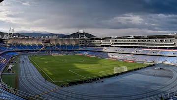 Panorámica del estadio Pascual Guerrero.