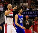 Gortat (20-16) encabeza la paliza de los Wizards a los Sixers
