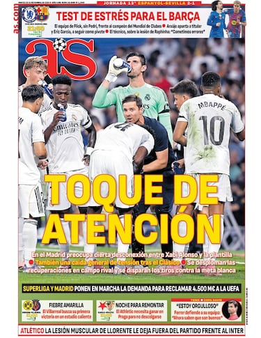 Las portadas de AS de noviembre