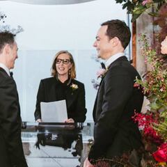 Jim Parsons, Sheldon en Big Bang Theory se casa con su novio