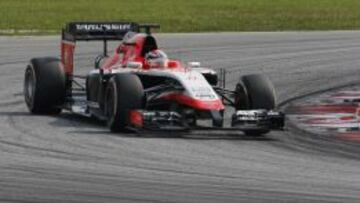 Jules Bianchi, en el GP de Malaisia.