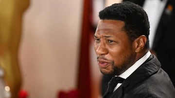 US actor Jonathan Majors attends the 95th Annual Academy Awards at the Dolby Theatre in Hollywood, California on March 12, 2023. (Photo by Robyn BECK / AFP) (Photo by ROBYN BECK/AFP via Getty Images)