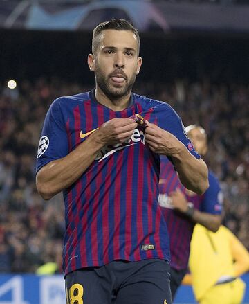 2-0. Jordi Alba elebr¨® el segundo gol.