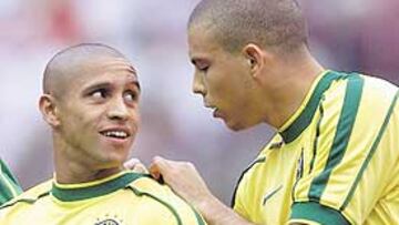 <b>ÍDOLOS EN HAITÍ. </b>Los dos cracks brasileños son considerados como héroes en la isla caribeña.