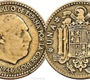La moneda de 5 pesetas que puede valer más de 3.000 euros: 150 unidades con la cara de Franco
