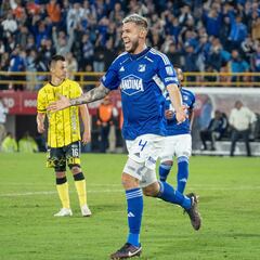 ¿Cómo le fue a Millonarios sin Juan Pablo Vargas en finales?