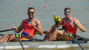 Conde y García son un cohete: plata tras un final marciano