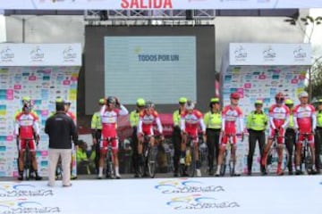 Así fue la primera etapa de la Vuelta Colombia. La CRE la ganó el EPM Une