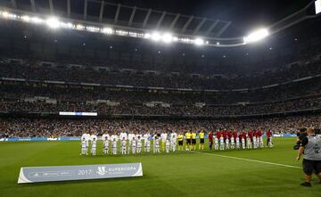 Real Madrid v Barcelona lineups