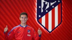 Nehu&eacute;n P&eacute;rez en su visita a Madrid en verano, como jugador ya del Atl&eacute;tico.