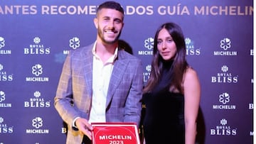 Mario Hermoso recibe una distinción de la Guía Michelín gracias a su restaurante Tora