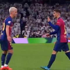 La burla final de Gavi a Vinicius