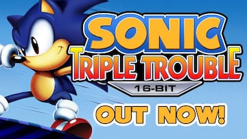 Sonic Triple Trouble 16 bits, continuando el legado de los clásicos de Mega Drive