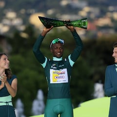 Girmay, primer fichaje del NSN, el sucesor del Israel