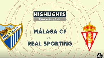 Resumen y goles del Málaga vs. Sporting de LaLiga SmartBank