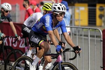 Rigoberto Urán, Nairo Quintana, Esteban Chaves y Sergio Higuita compitieron en la prueba de ruta masculina. Urán se quedó con el octavo puesto y diploma olímpico, en la competencia ganada por Richard Carapaz.