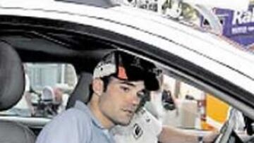 <b>MÁS CERCA.</b> Isaac Gálvez, segundo ayer, después de la etapa.