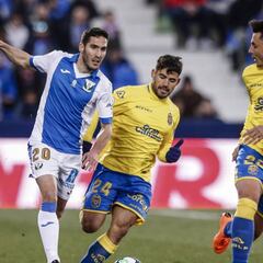 Leganés - Las Palmas: goles, resumen y resultado