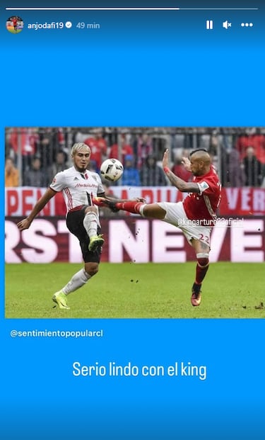 La jugada de Lezcano para seguir en Colo Colo: hasta una foto con Vidal en redes