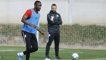 Neyder Lozano con el Granada.