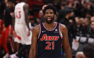 The Sixers will be without star center Joel Embiid.