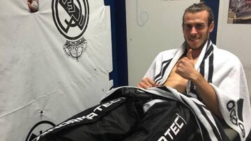 Bale utilizó un aparatoso sistema de recuperación tras el Legia