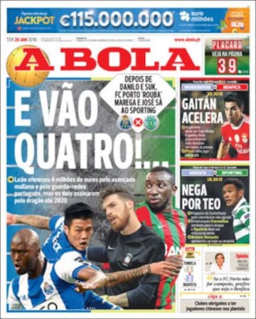 Portadas de la prensa mundial