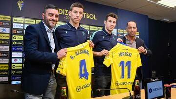 Idrissi y Alcaraz, presentados como jugadores del Cádiz