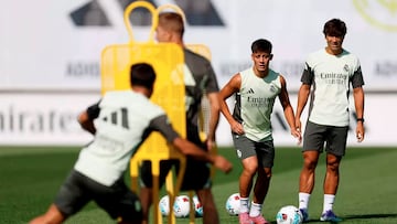 07/08/25 REAL MADRID ENTENAMIENTO ARDA GULER