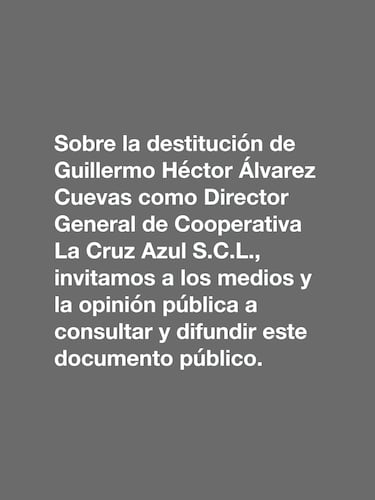 La guerra civil en la Cooperativa Cruz Azul abre un nuevo capítulo